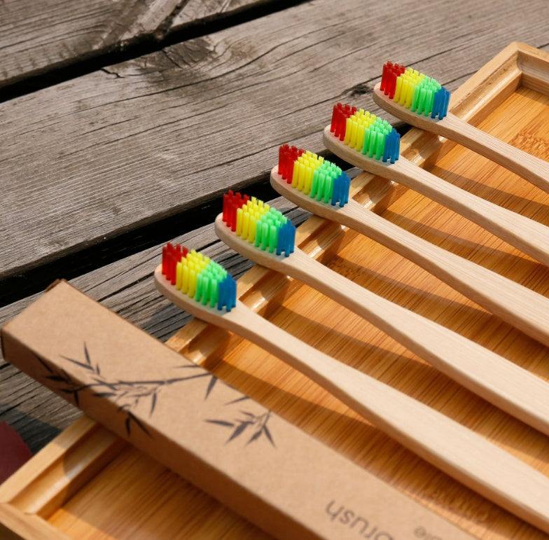 Eco-Friendly Bamboo Soft Fibre Toothbrush – Sustainable Biodegradable Oral Care