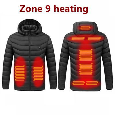 USB Charging Heated Smart Jacket – Tech Thermal Outerwear with Adjustable Temperature Control