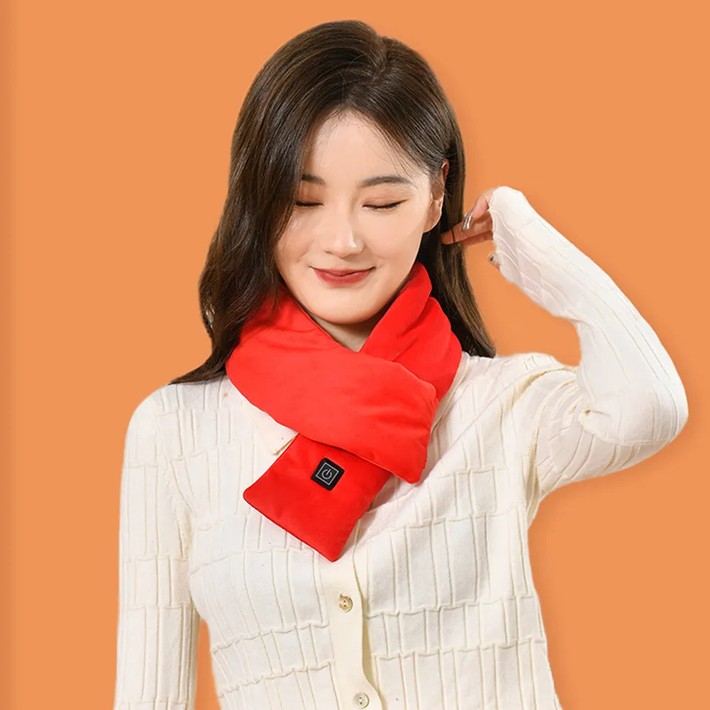 USB Heated Scarf with Temperature Control