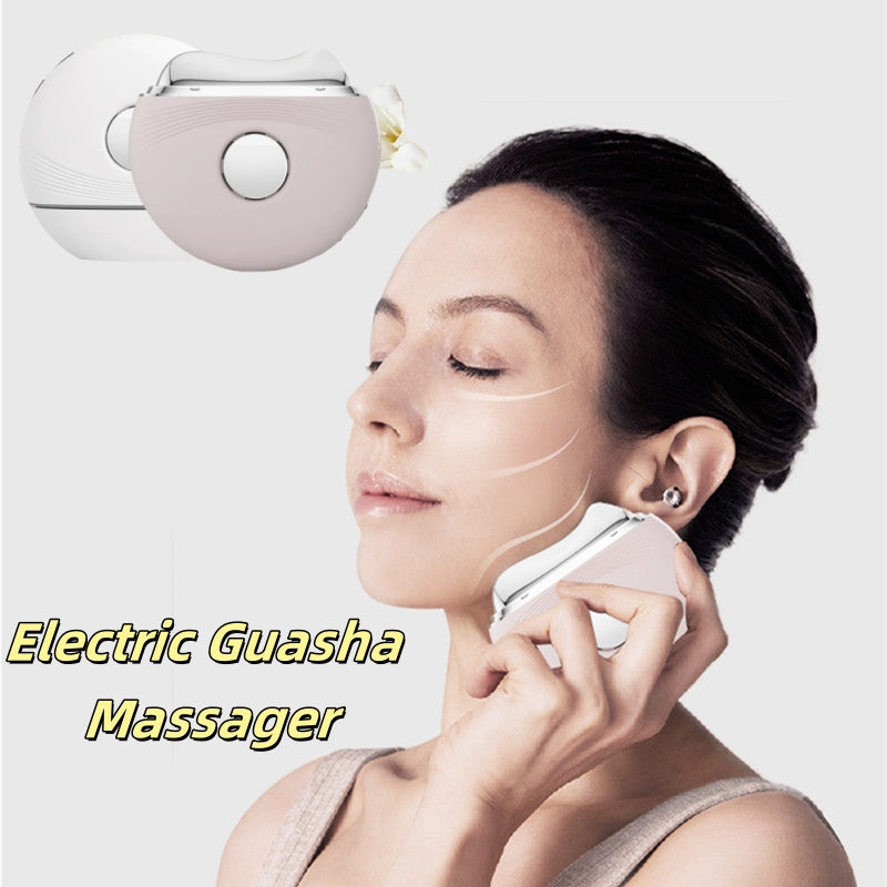 Electric Guasha EMS Massager — Hot & Cold Facial Lift & Full-Body Beauty Device
