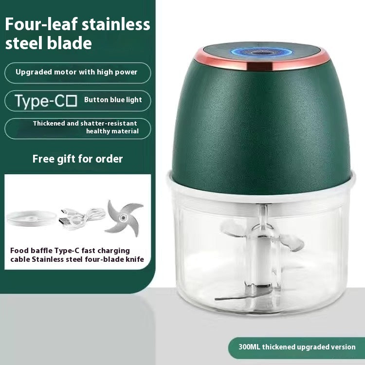 Premium Stainless Steel Garlic Grinder & Household Press