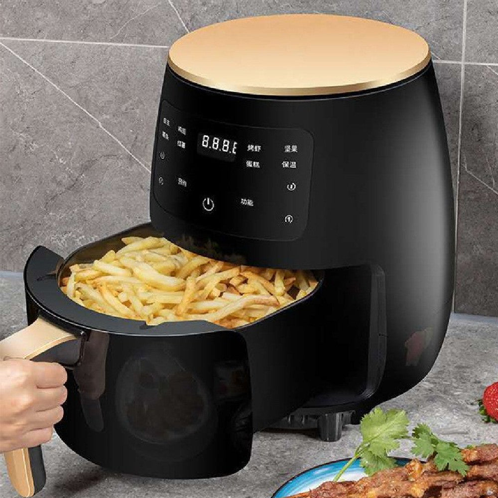 Smart Touch Air Fryer – Oil-Free Electric Cooker with Digital Display, Large Capacity Home Kitchen Appliance