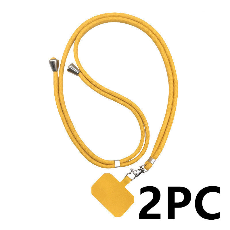 Universal Card Phone Case with Lanyard – Protective TPU & PU Leather Mobile Wallet Cover