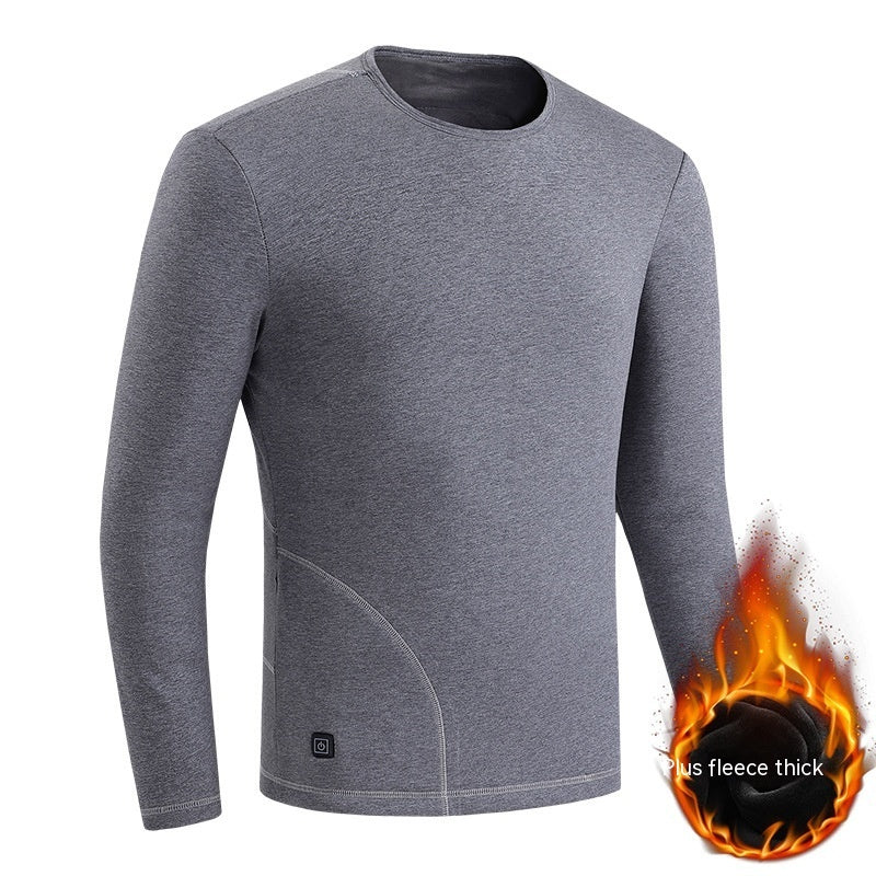USB Heated Long Johns Suit – Tech Thermal Base Layer with USB Power Warmth
