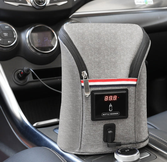Portable USB Baby Bottle Warmer for Car & Travel Breast Milk Heating