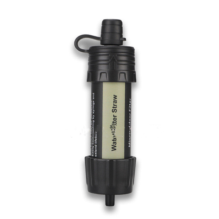 Mini Portable Water Purifier Filter Straw – ABS & Microfilter Outdoor Hydration Gear