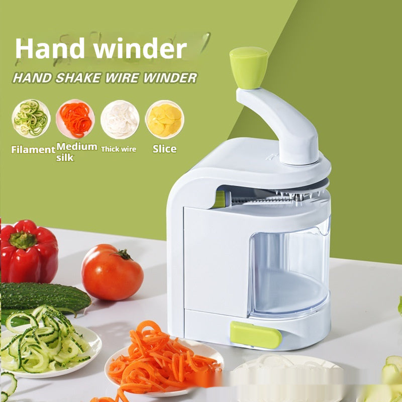 Vegetable Spiralizer & Grater – Multifunctional Potato Noodle Maker & Fruit Cutter