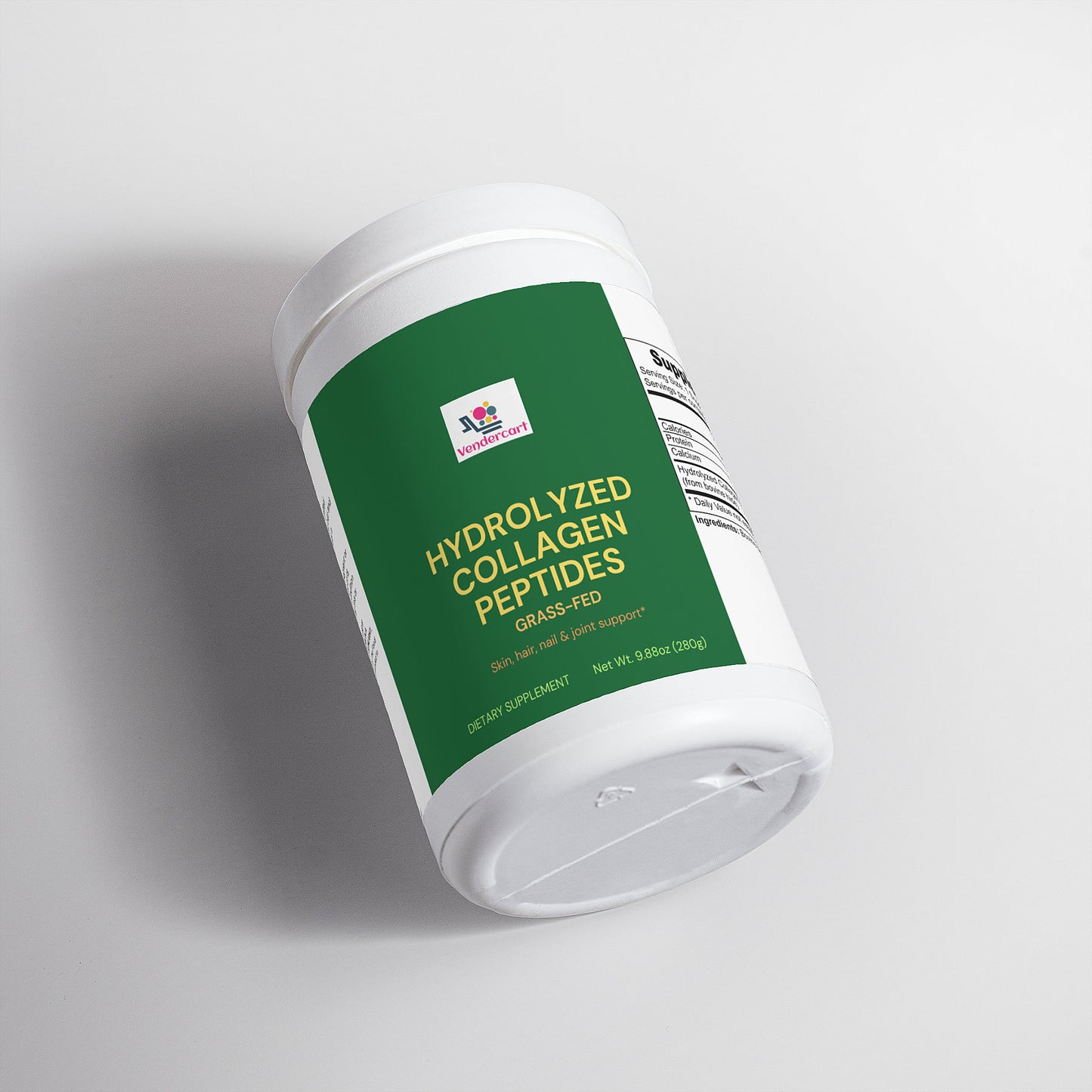 Grass-Fed Hydrolyzed Collagen Peptides — Beauty Skin & Joint Support Powder