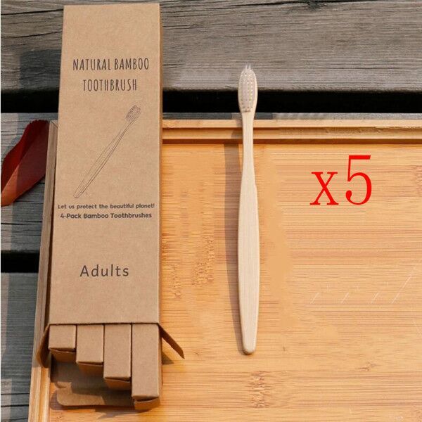 Eco-Friendly Bamboo Soft Fibre Toothbrush – Sustainable Biodegradable Oral Care