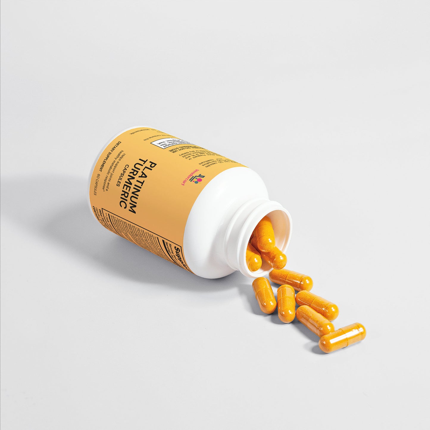 Turmeric Joint Support Capsules — Anti-Inflammatory & Antioxidant Herbal Blend