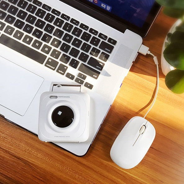 Mini Thermal Printer – Wireless Bluetooth Pocket Photo & Sticker Printer for Notes, Labels & Journaling