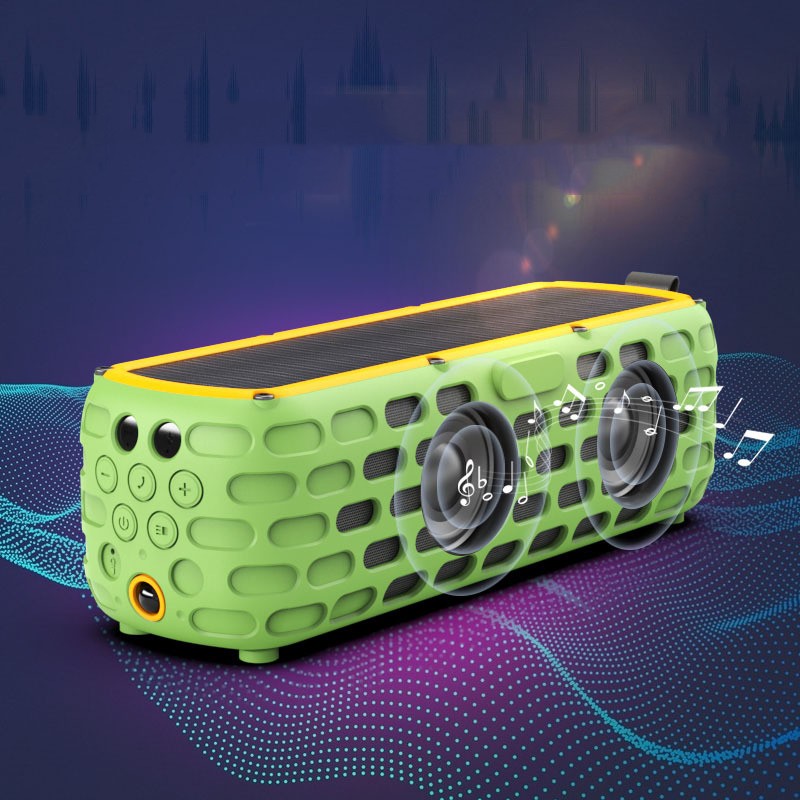 Solar Wireless Bluetooth Speaker – Eco-Power Outdoor Waterproof Music System