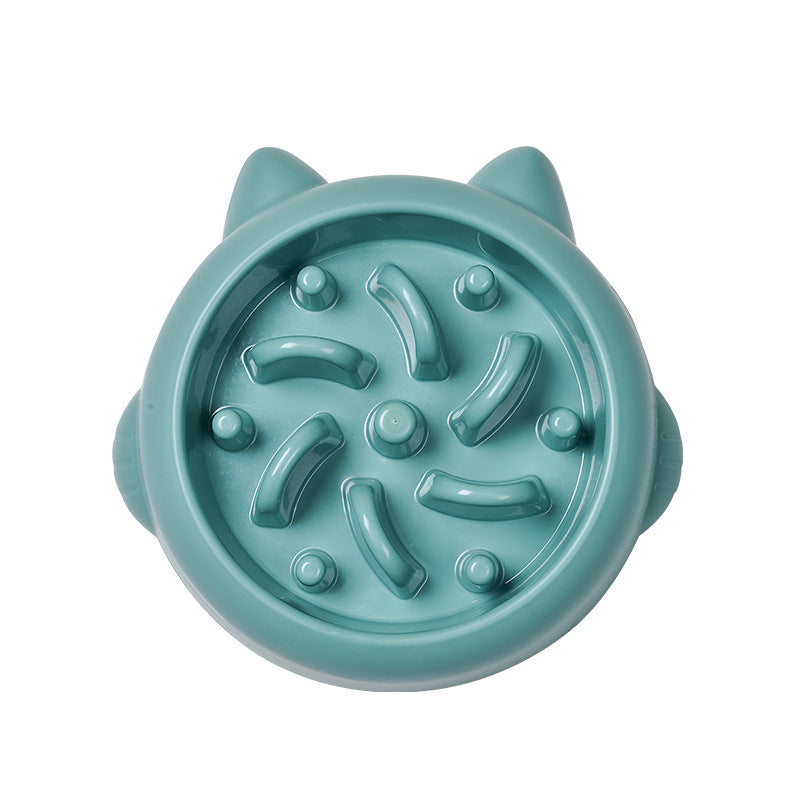Safe Slower-Eating Dog & Cat Bowl