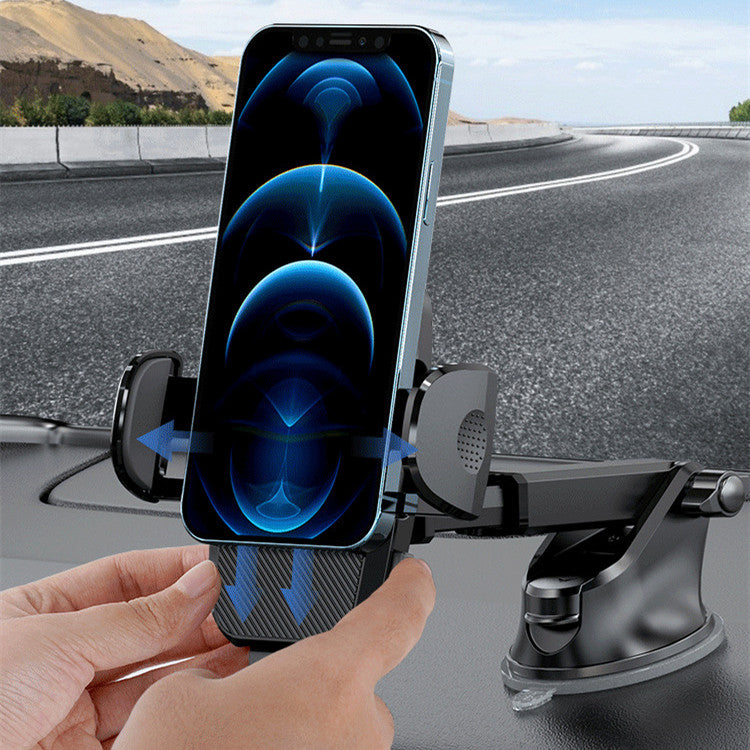 Multifunctional Suction Car Phone Holder – Universal Dashboard Mount