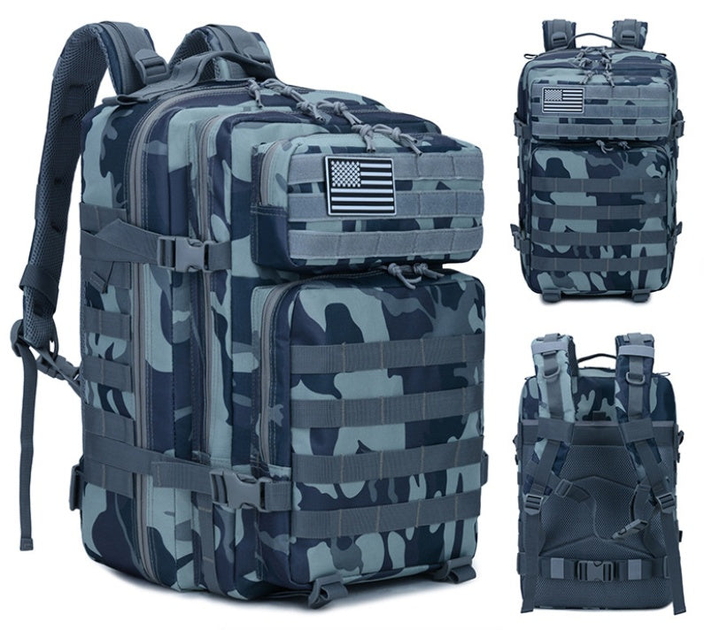 Outdoor Mountaineering Tactical Backpack – Oxford Fabric & MOLLE System Outdoor Bag