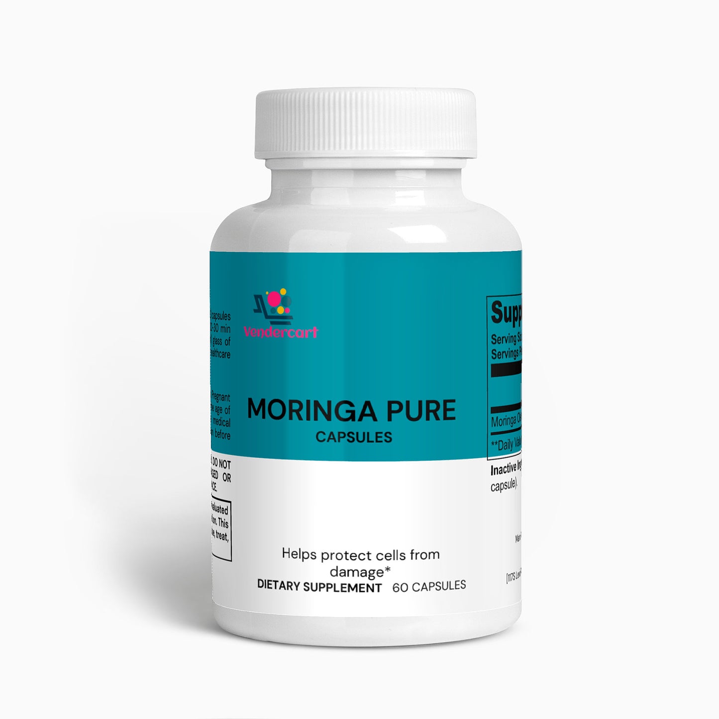 Moringa Superfood Capsules — Natural Antioxidant & Energy Support Supplement