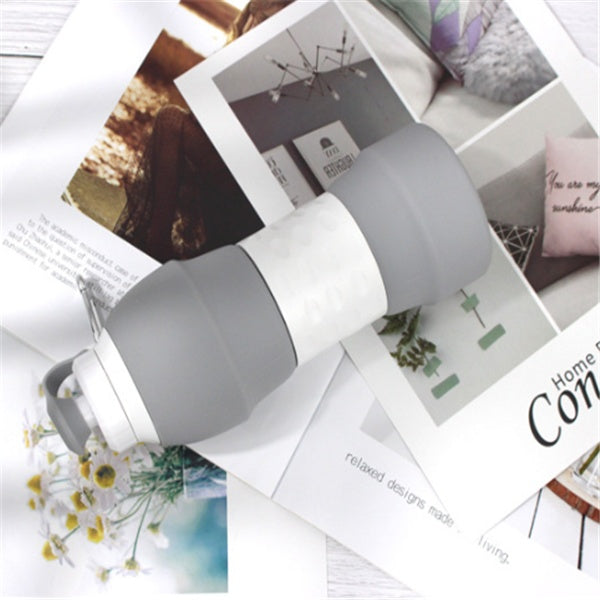 Collapsible Silicone Travel Bottle