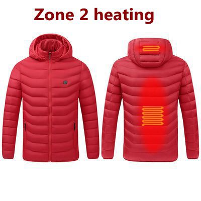USB Charging Heated Smart Jacket – Tech Thermal Outerwear with Adjustable Temperature Control
