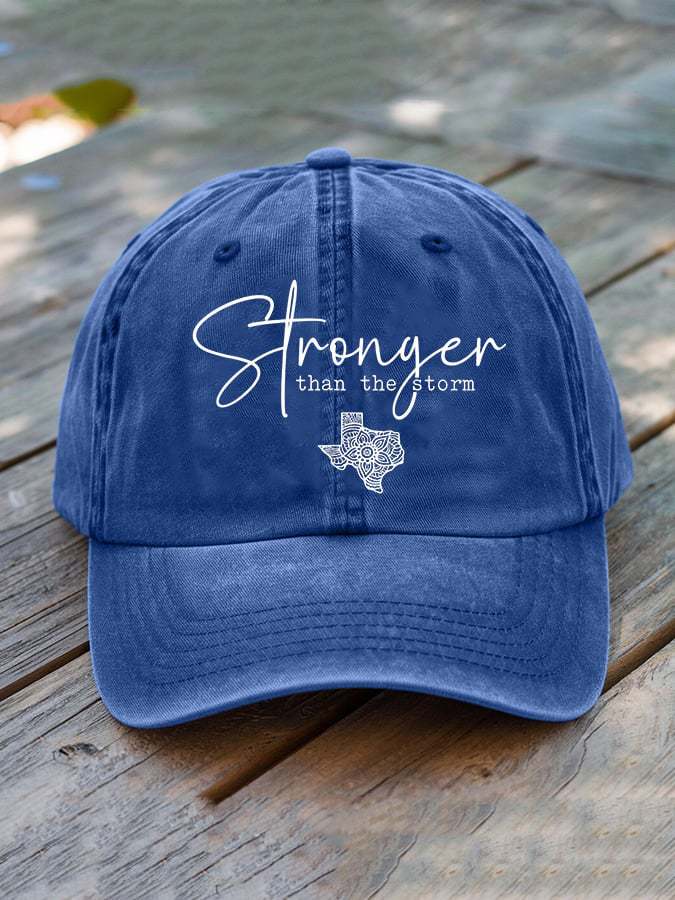 Printed Heart Texas Cap – Unisex Cotton Casual Hat