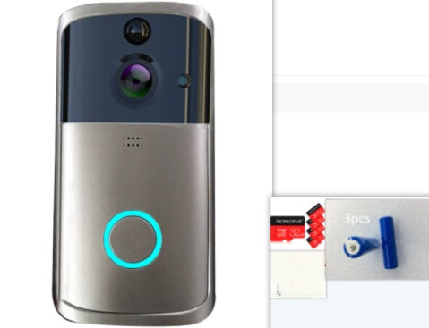 WiFi Video Doorbell Camera – Smart Wireless Security Doorbell with Night Vision & Two-Way Audio