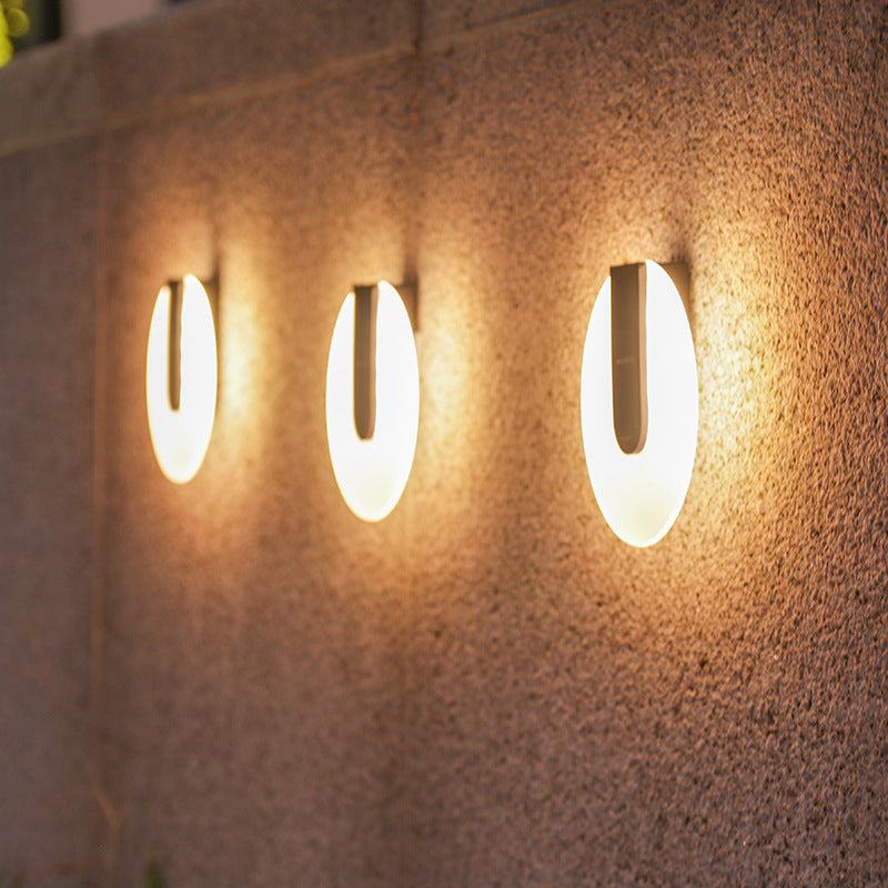 Waterproof Solar Outdoor Yard Lamp – Rainproof LED Wall & Garden Solar Light