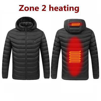 USB Charging Heated Smart Jacket – Tech Thermal Outerwear with Adjustable Temperature Control