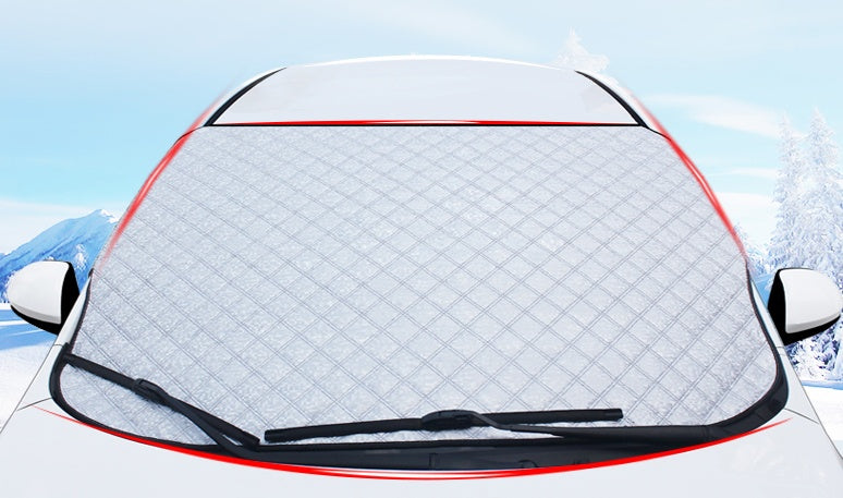 Universal Car Windshield Snow Cover – Waterproof Frost Guard & Ice Protector for Winter Auto Protection