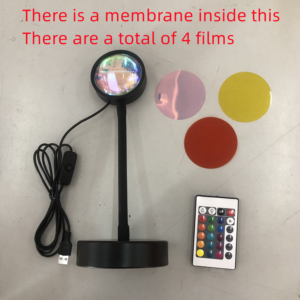 Sunset Projection Lamp – Ambient Wall & Ceiling LED Night Light