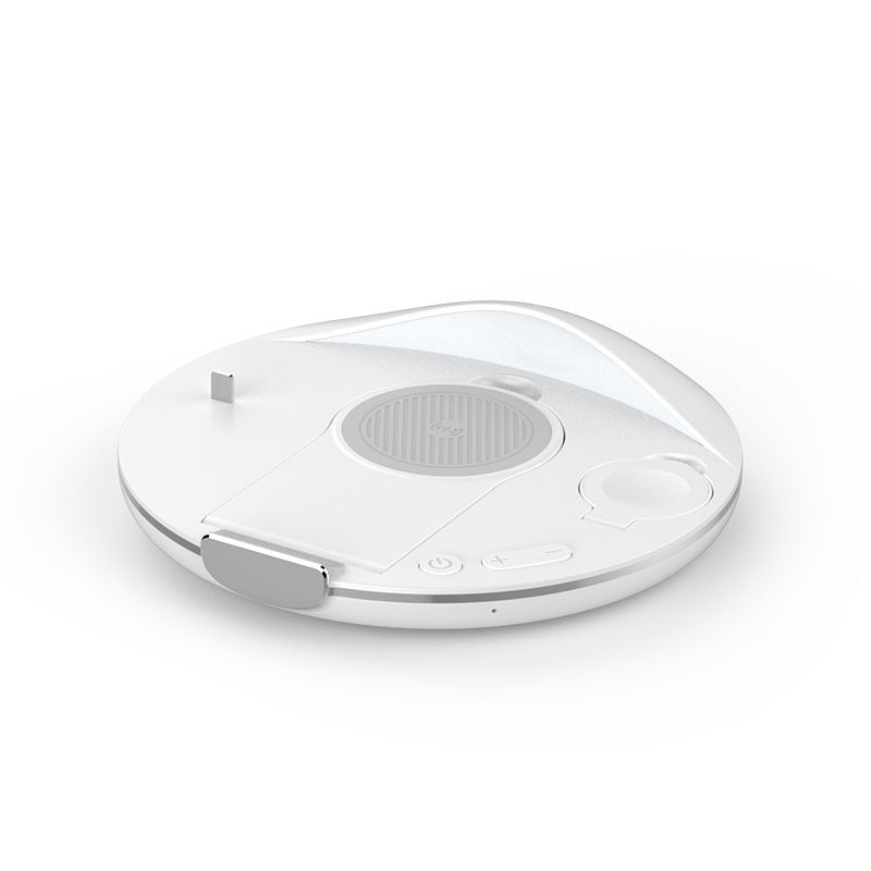 Folding 3-in-1 Wireless Charger Stand – Phone, Watch & Earbuds Fast Charging