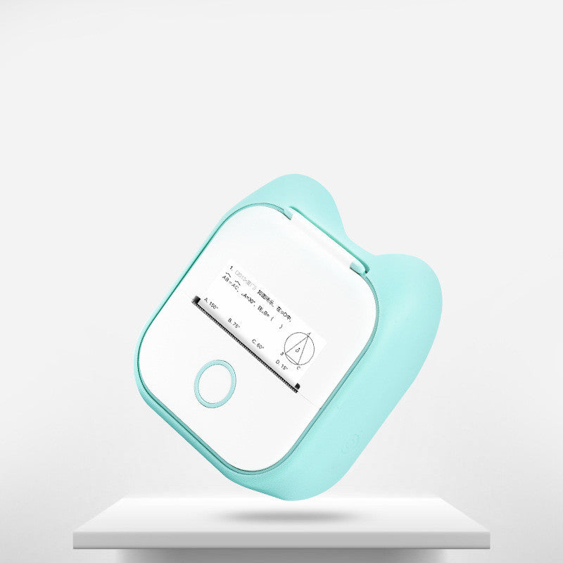 Portable Mini Thermal Label Printer – Bluetooth-Compatible Home & Student Photo Printer for Price Tags & Labels