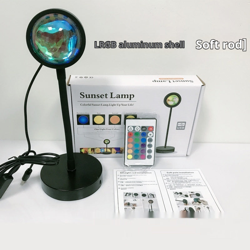 Sunset Projection Lamp – Ambient Wall & Ceiling LED Night Light
