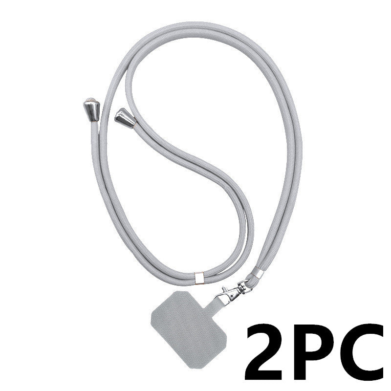 Universal Card Phone Case with Lanyard – Protective TPU & PU Leather Mobile Wallet Cover