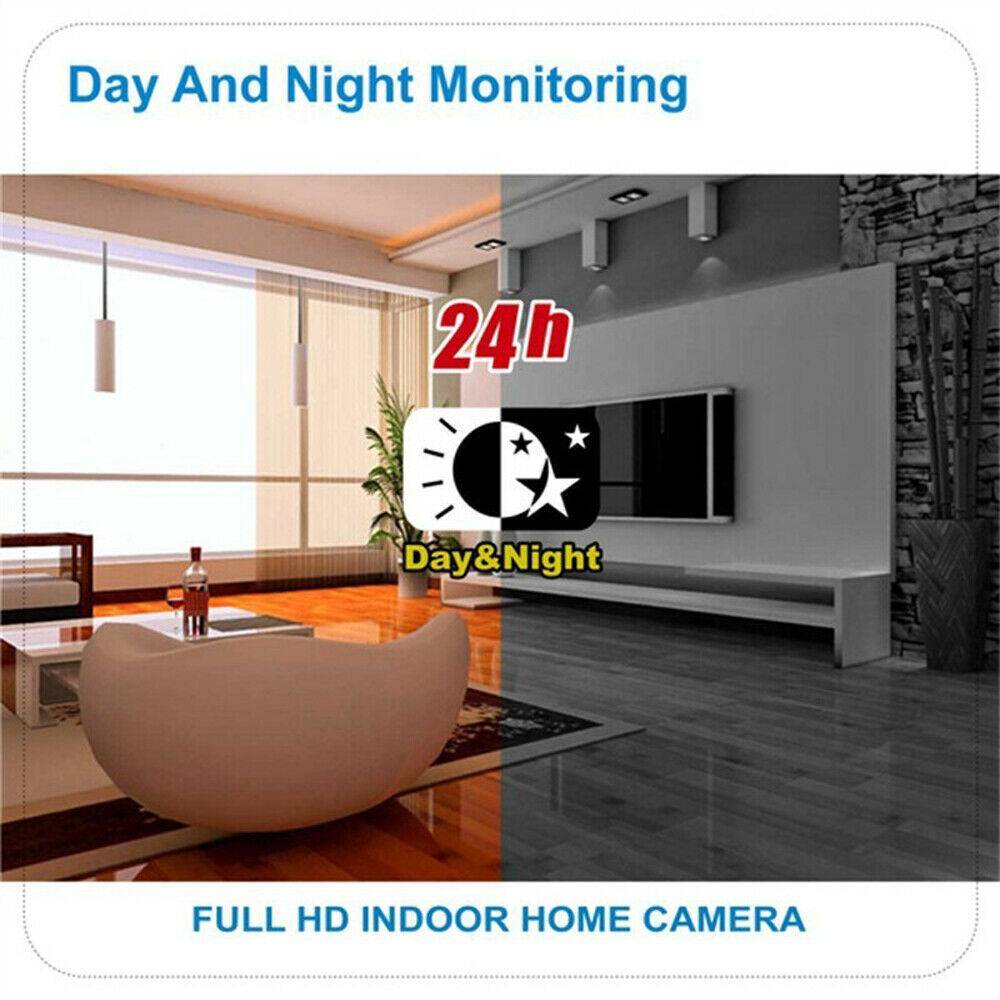 1080P Smart E27 Wi-Fi Light Bulb Camera — HD Home Security & Night Surveillance