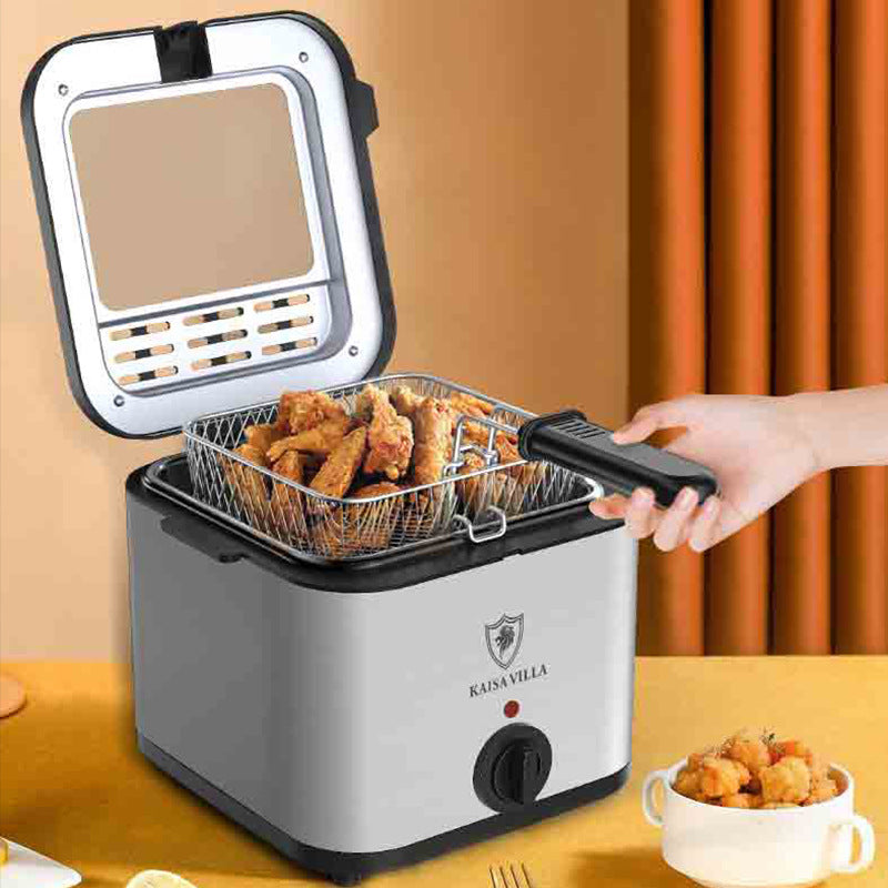 Multifunction Air Fryer Oven with Rotisserie & Skewer Rack – Visual Window Oil-Free Fryer for French Fries, Chicken & BBQ