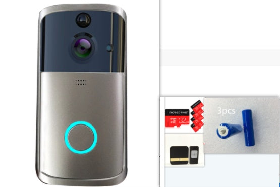 WiFi Video Doorbell Camera – Smart Wireless Security Doorbell with Night Vision & Two-Way Audio