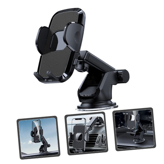 Multifunctional Suction Car Phone Holder – Universal Dashboard Mount
