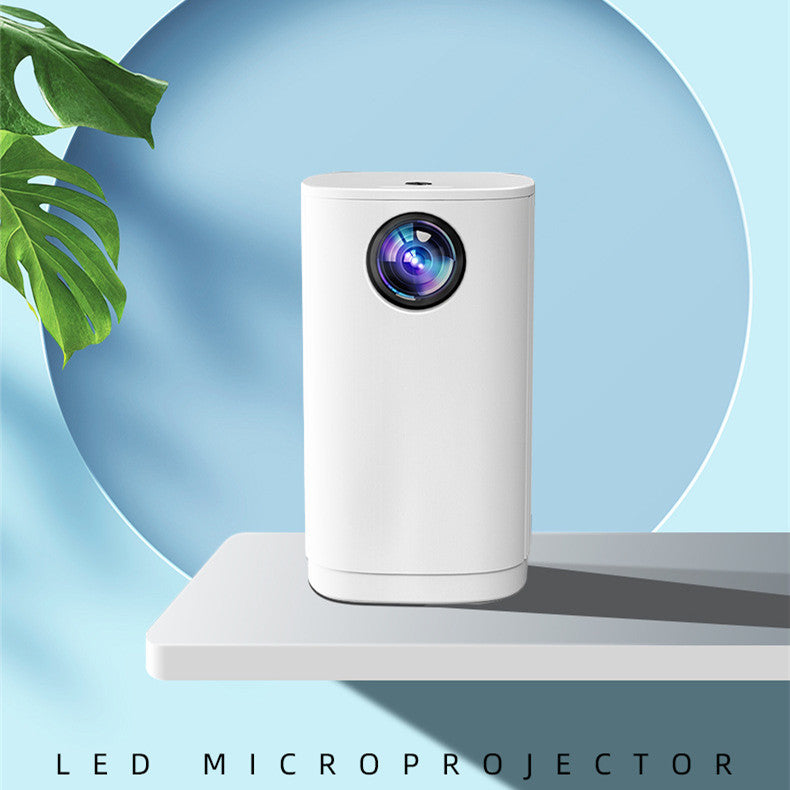 Portable WiFi Mini Projector with 1080P Support & Wireless Screen Mirroring