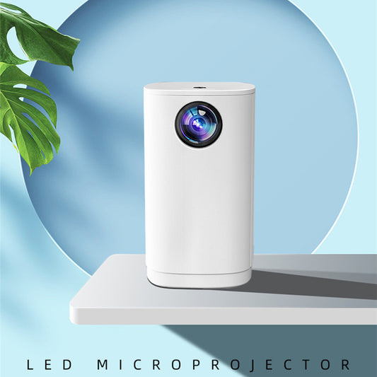 Portable WiFi Mini Projector with 1080P Support & Wireless Screen Mirroring
