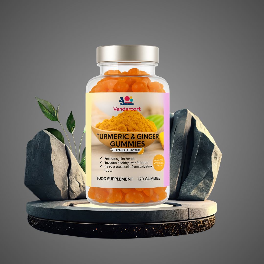 Turmeric & Ginger Wellness Gummies 120ct — Joint Flexibility & Digestive Support