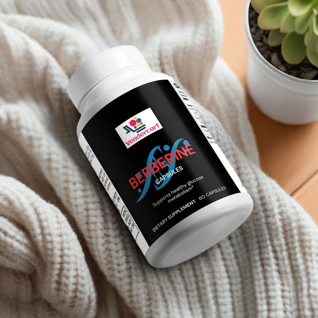 Berberine Capsules — Blood Sugar, Heart & Metabolic Support