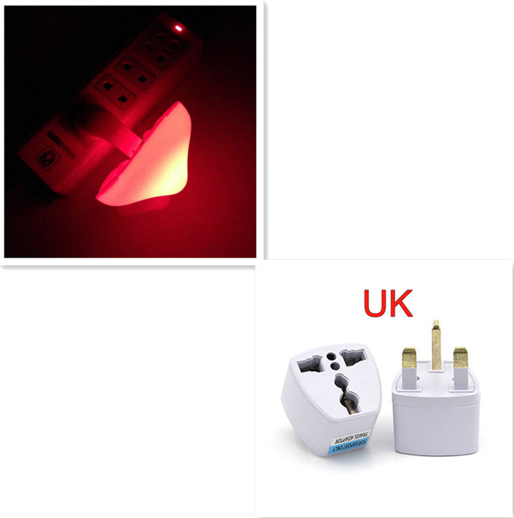 LED Mushroom Night Light with Smart Sensor – Plug-In Dusk to Dawn Wall Lamp Warm White Bedroom Ambient Lighting Decor