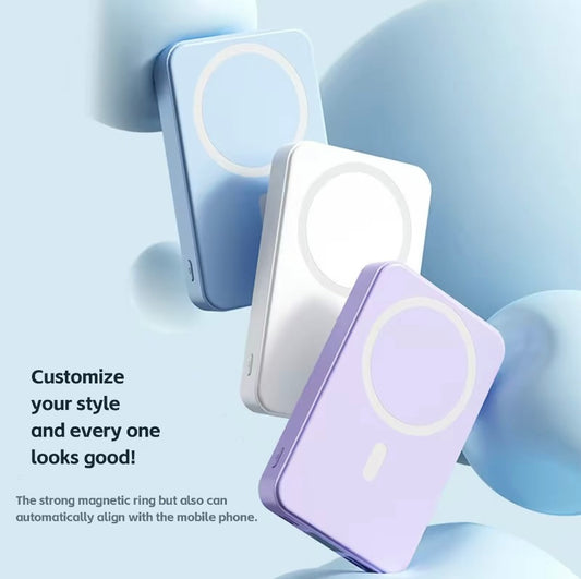 Magnetic Wireless Power Bank with LED Display