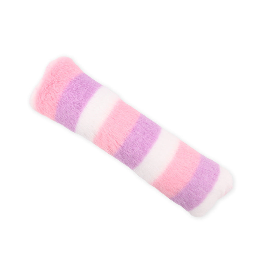 Catnip Plush Kicker Toy with Crinkle Sound – Soft Interactive Cat Toy for Stress Relief & Exercise