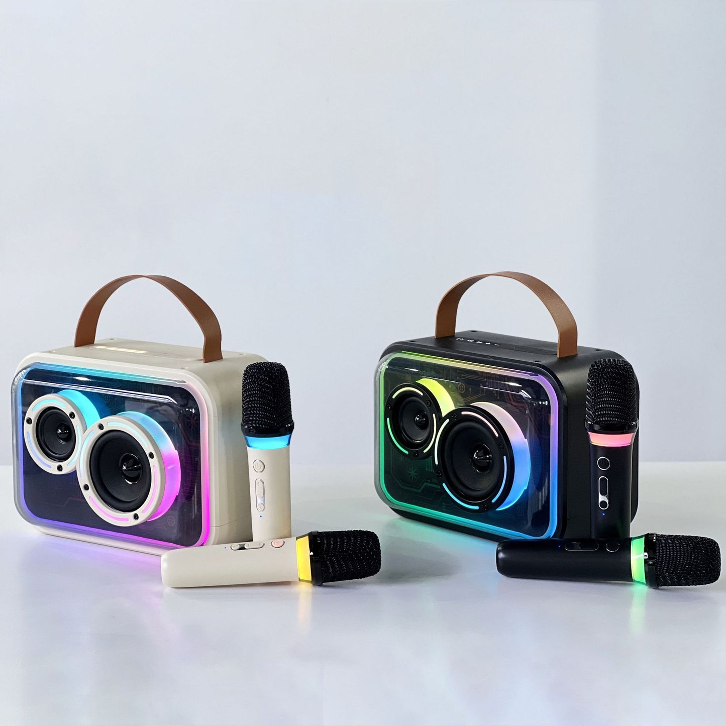 Portable Bluetooth Karaoke Speaker with Microphones