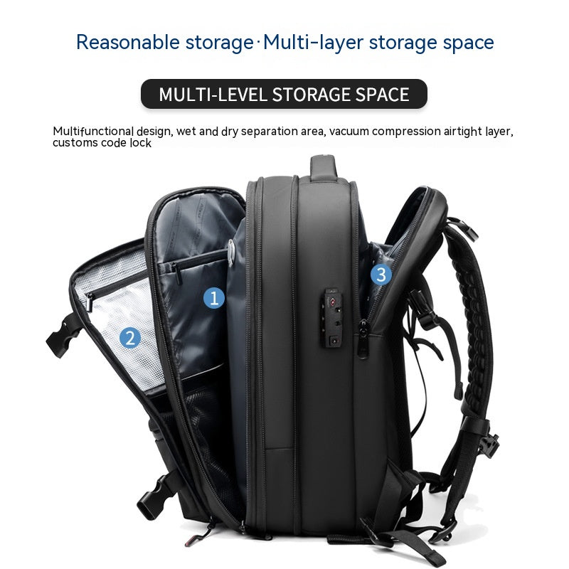 Travel Vacuum Compression Backpack