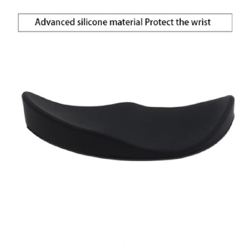 Ergonomic Silicone Gel Mouse Pad with Wrist Rest – Non-Slip Comfort Support Mousepad for Office, Gaming & PC Use