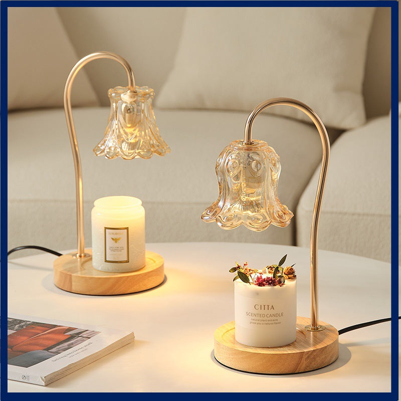 Sunset Rainbow Mini LED Lamp – Aesthetic Night Light and Candle Warmer
