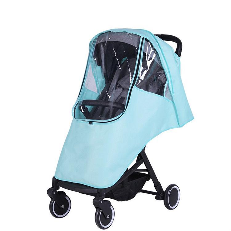 Universal Baby Stroller Rain Cover with Windproof & Warm Weather Protection