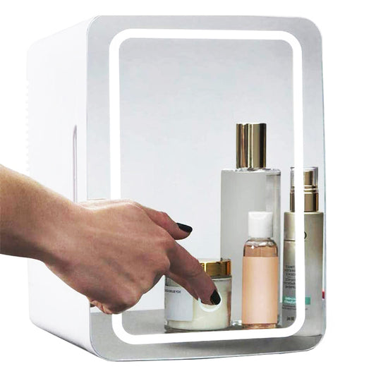 Portable Dual-Mode Mini Makeup Fridge — Cooler & Warmer for Skincare, Perfume & Beauty Essentials