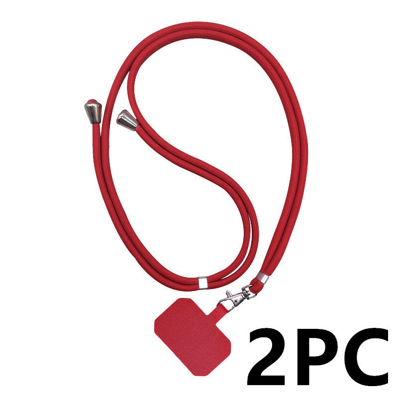 Universal Card Phone Case with Lanyard – Protective TPU & PU Leather Mobile Wallet Cover